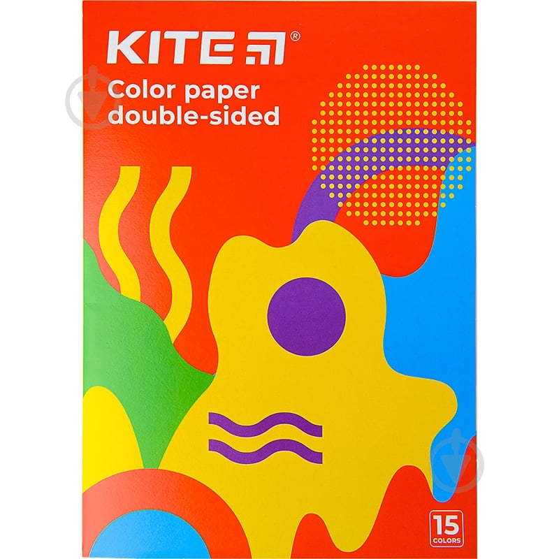 Бумага цветная KITE двухстронний А4 K22-250-2 - фото 1