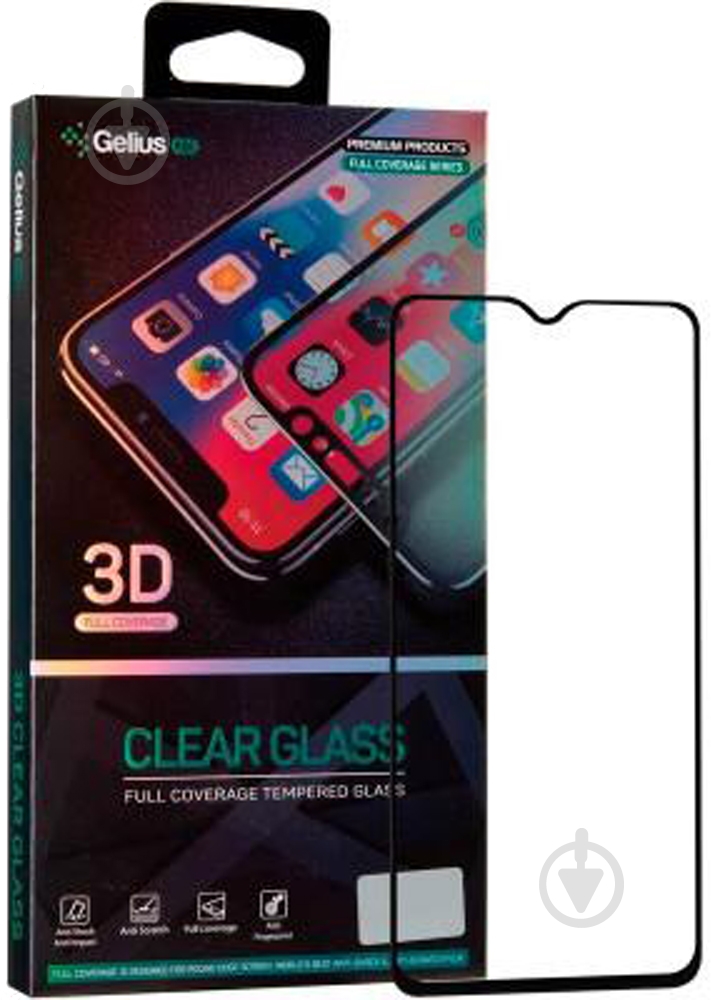 Защитное стекло Gelius Pro 3D для Xiaomi Redmi Note 8 Pro - фото 1 Защитное стекло Gelius Pro 3D для Xiaomi Redmi Note 8 Pro - фото 1