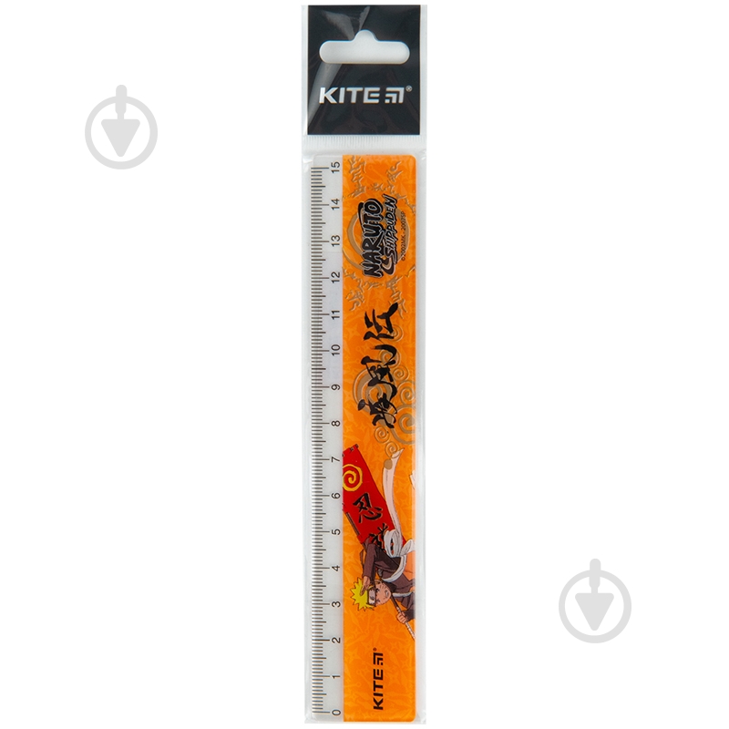 Линейка Naruto 15 см NR23-090 KITE - фото 1