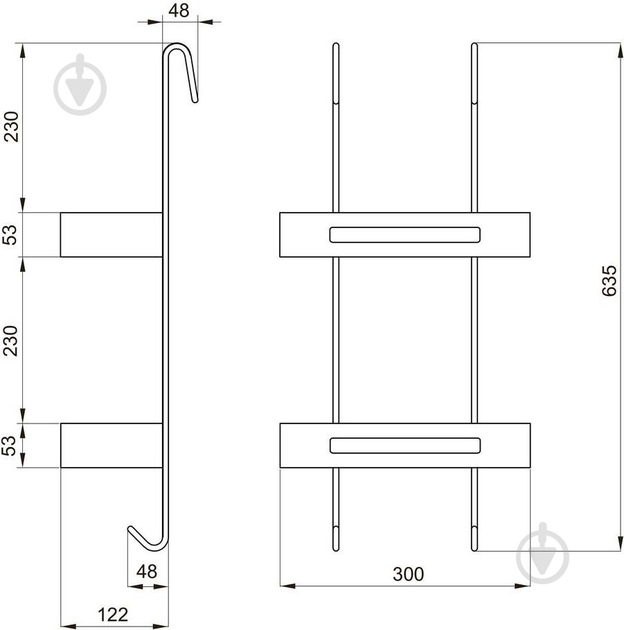 Полка Eger 555-03 - фото 2