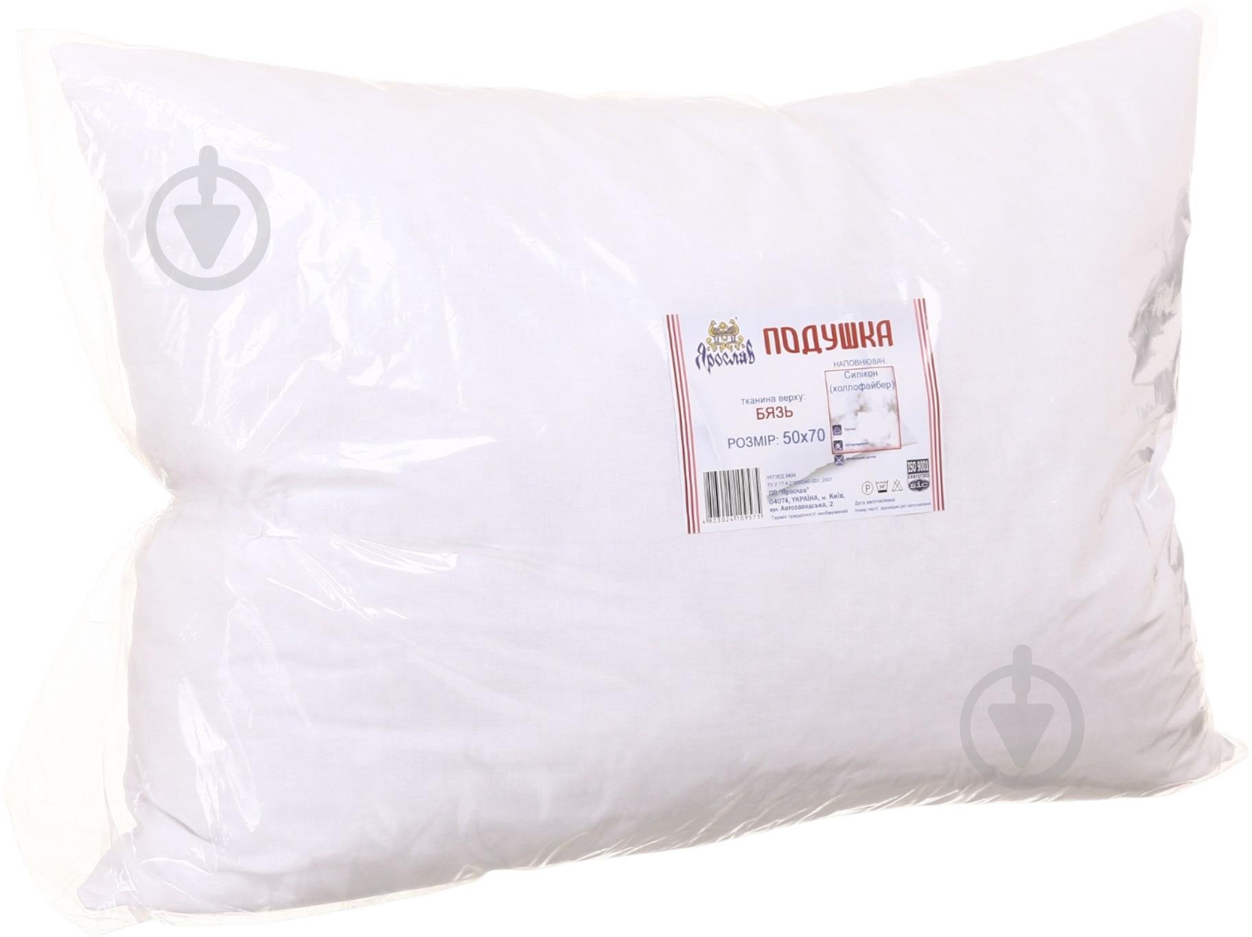 Подушка Бязь-силікон Ярослав 50x70 см білий - фото 5 Подушка Бязь-силікон Ярослав 50x70 см білий - фото 5