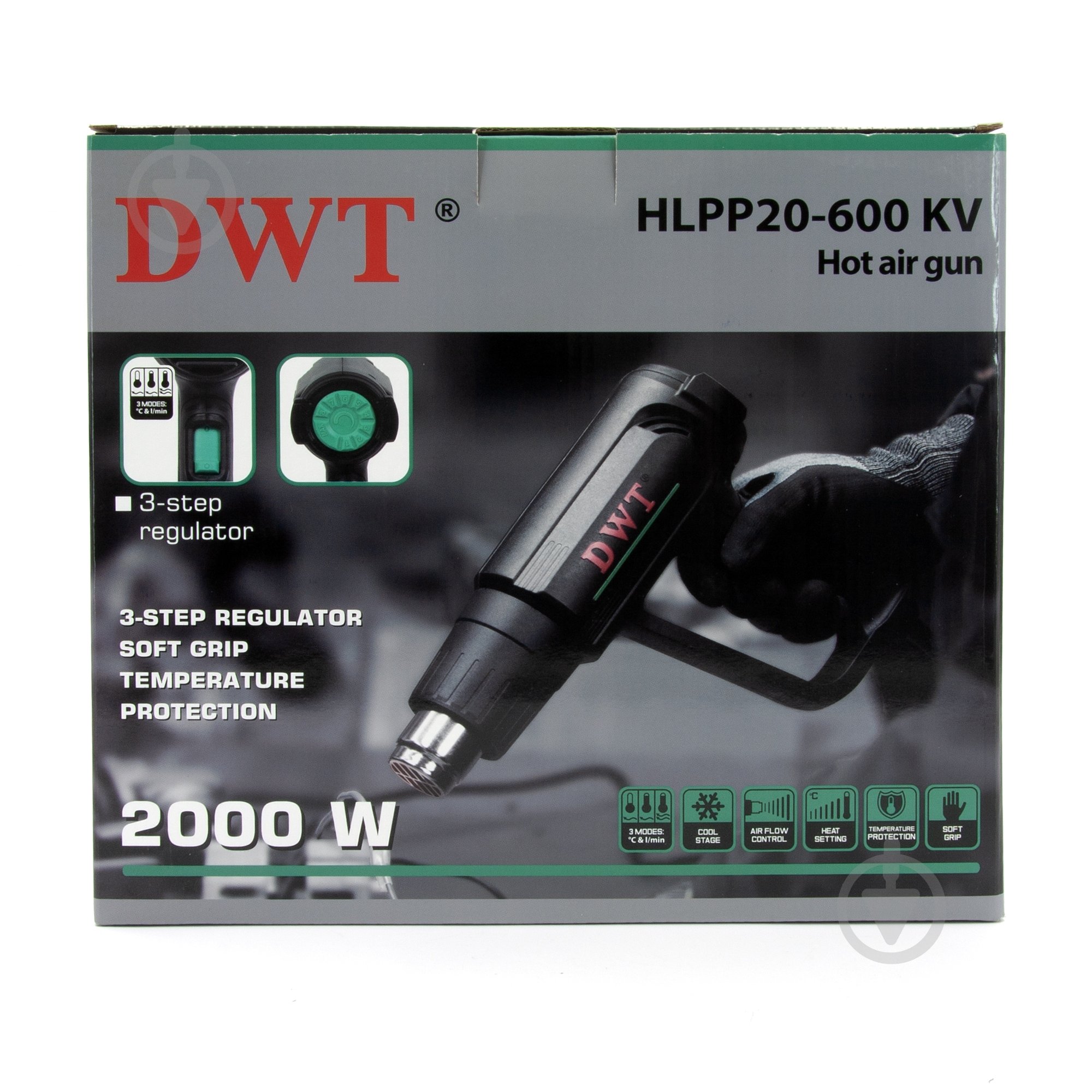 Фен будівельний DWT HLPP20-600 KV - фото 7
