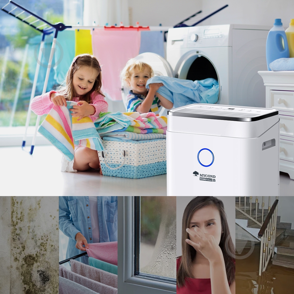 ᐉ Осушитель воздуха Mycond Roomer Smart 25 • Купить в Киеве, Украине •  Лучшая цена в Эпицентр