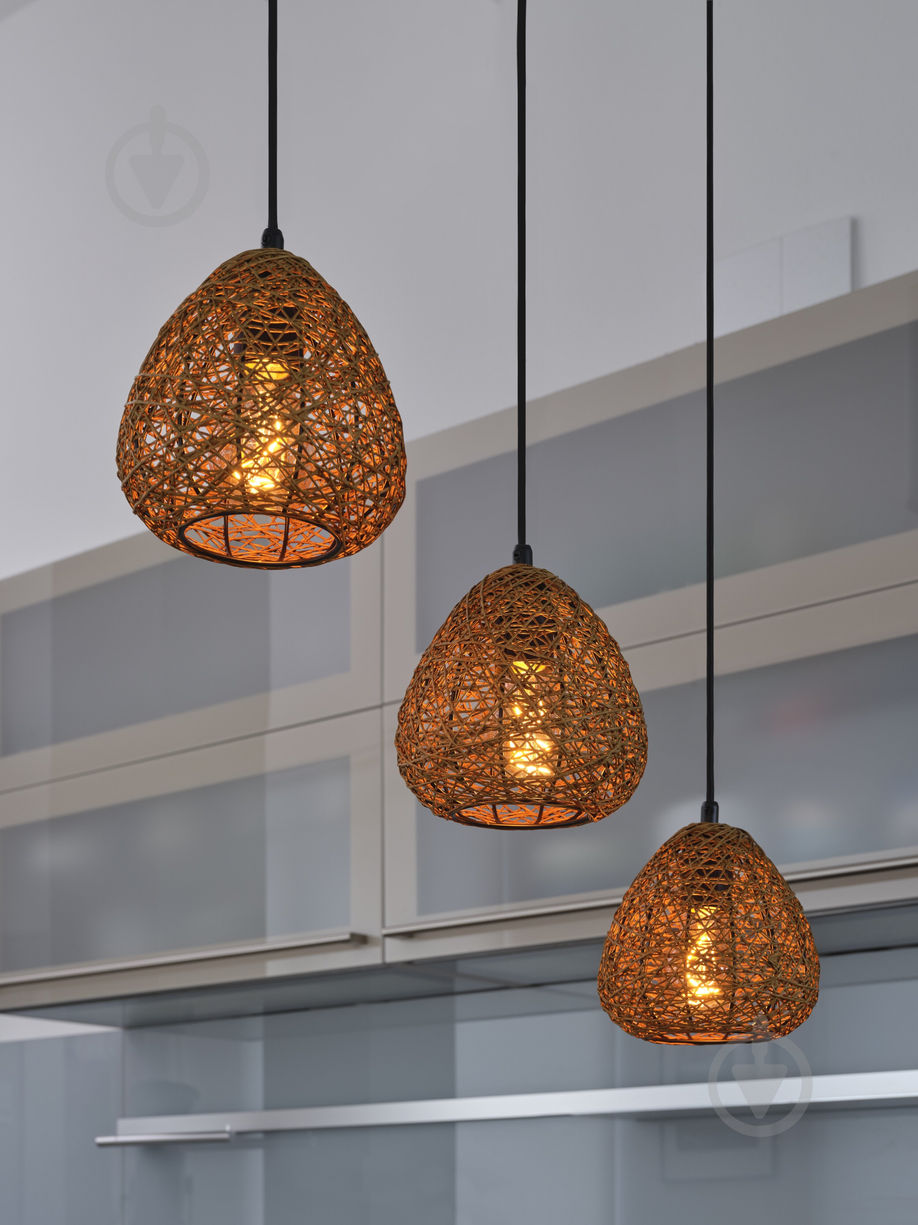 Підвіс Ledvance 3xE27 бежевий DECOR PAPER drop Linear - фото 10