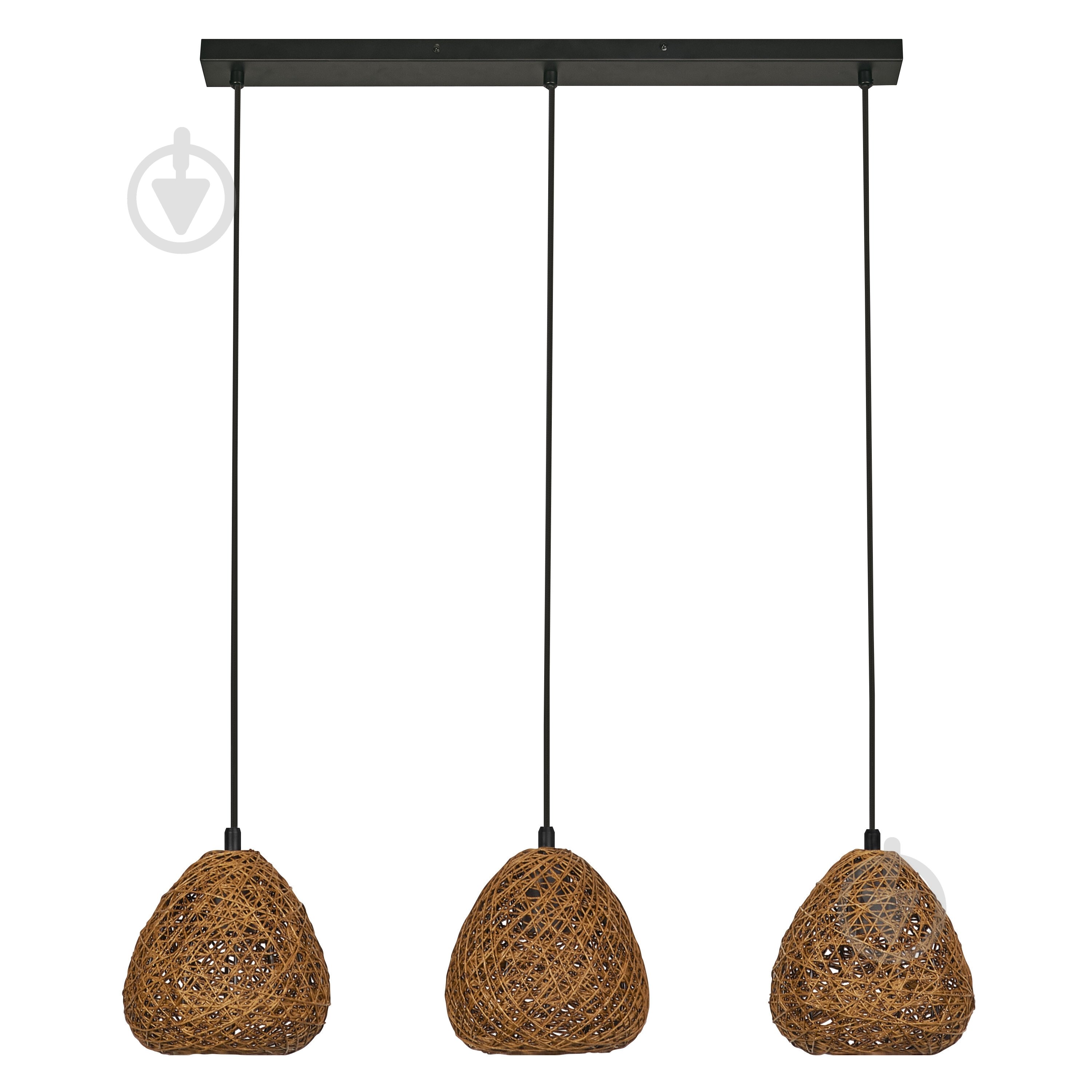 Підвіс Ledvance 3xE27 бежевий DECOR PAPER drop Linear - фото 1