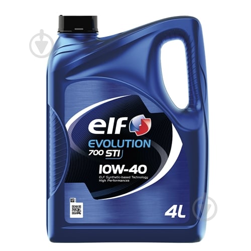 Моторное масло полусинтетическое Elf Evolution 700 STI 10W-40 4 л (214125) - фото 1