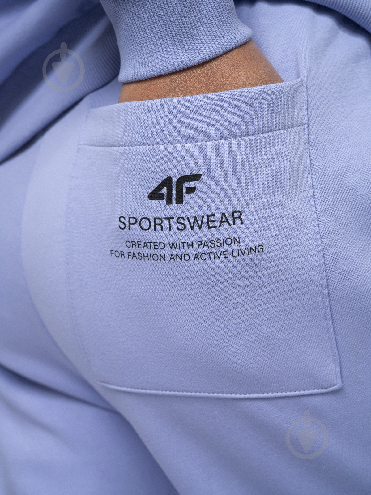 Брюки 4F 4FSS23TTROF148-52S р. S фиолетовый - фото 3 Брюки 4F 4FSS23TTROF148-52S р. S фиолетовый - фото 3