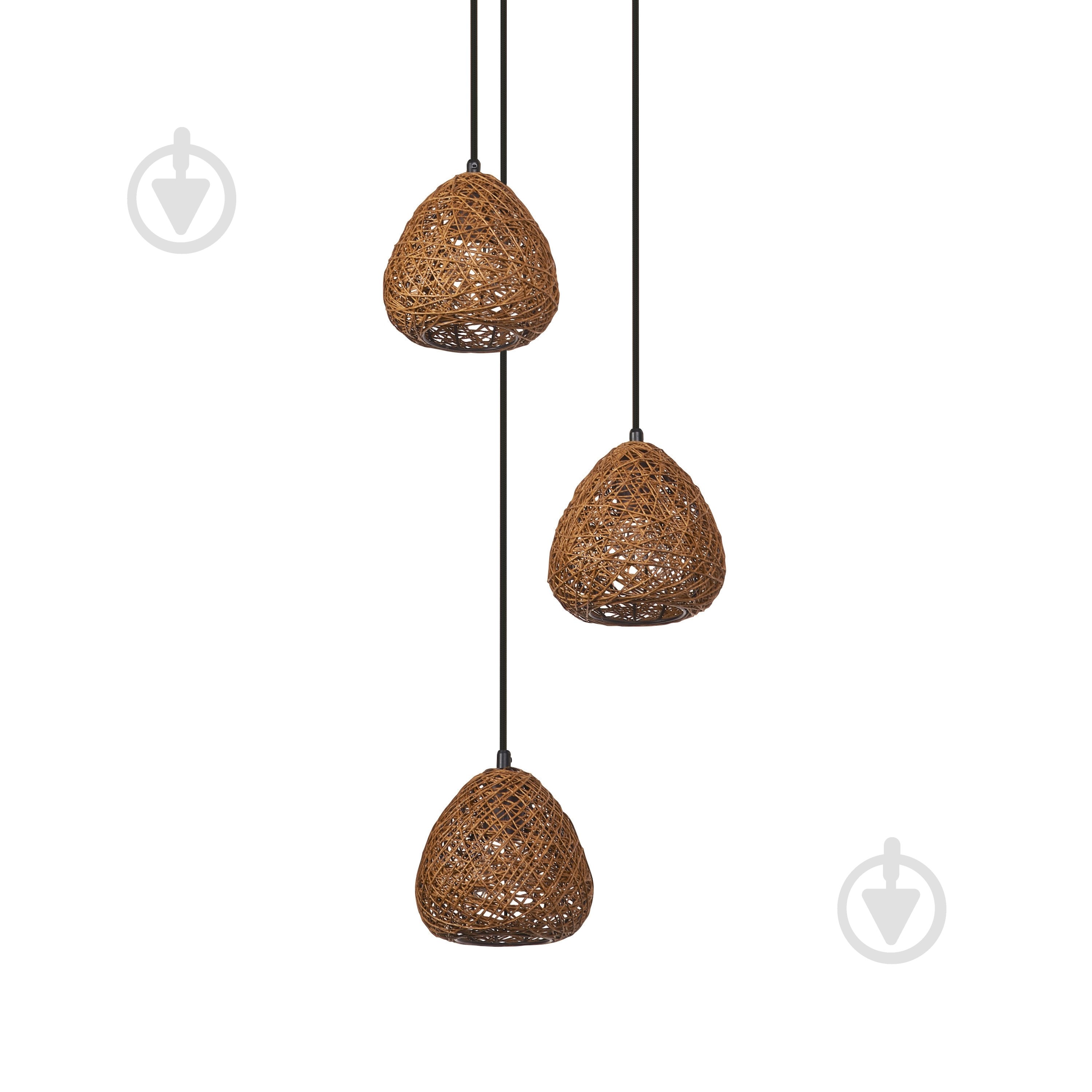 Підвіс Ledvance 3xE27 бежевий DECOR PAPER DROP plate - фото 4