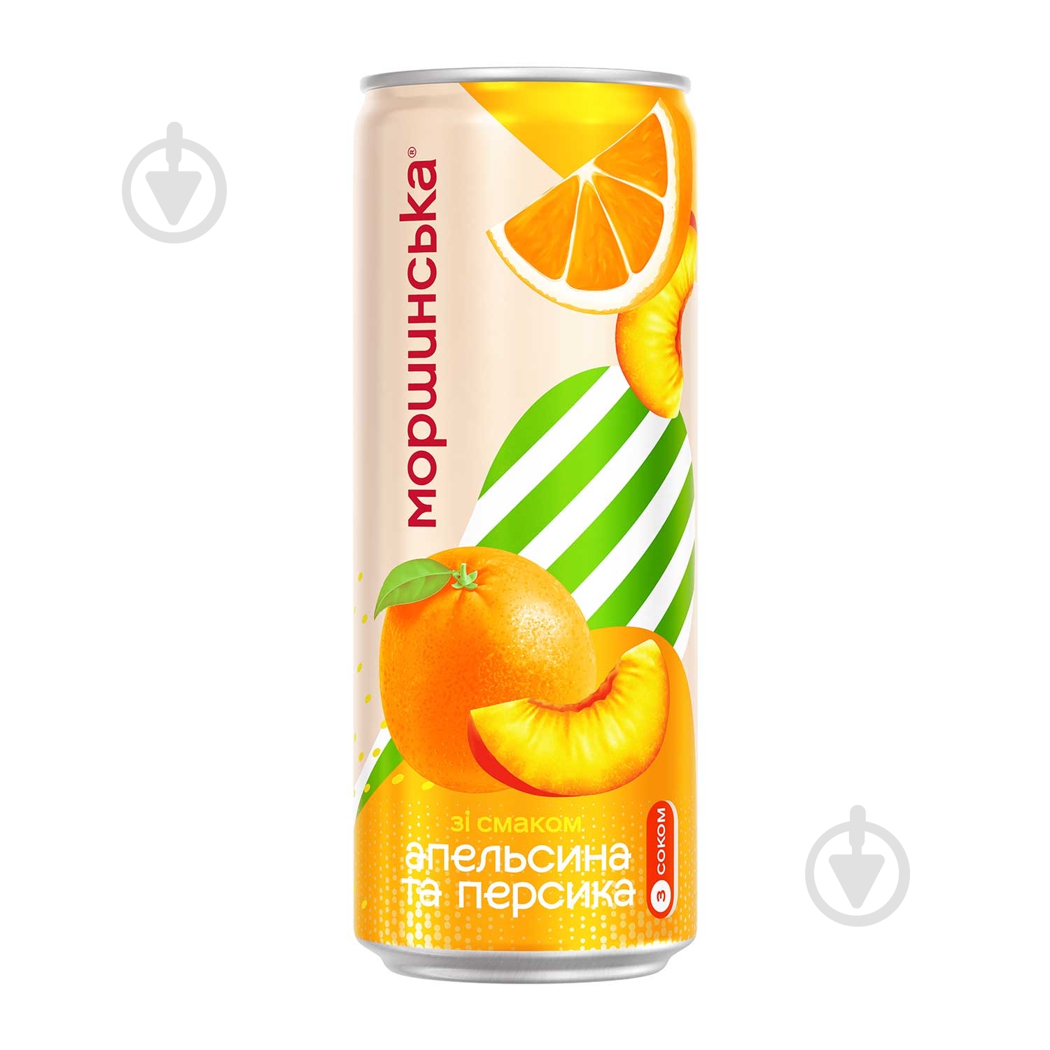 Лимонад Моршинська Апельсин-Персик 0,33 л - фото 1