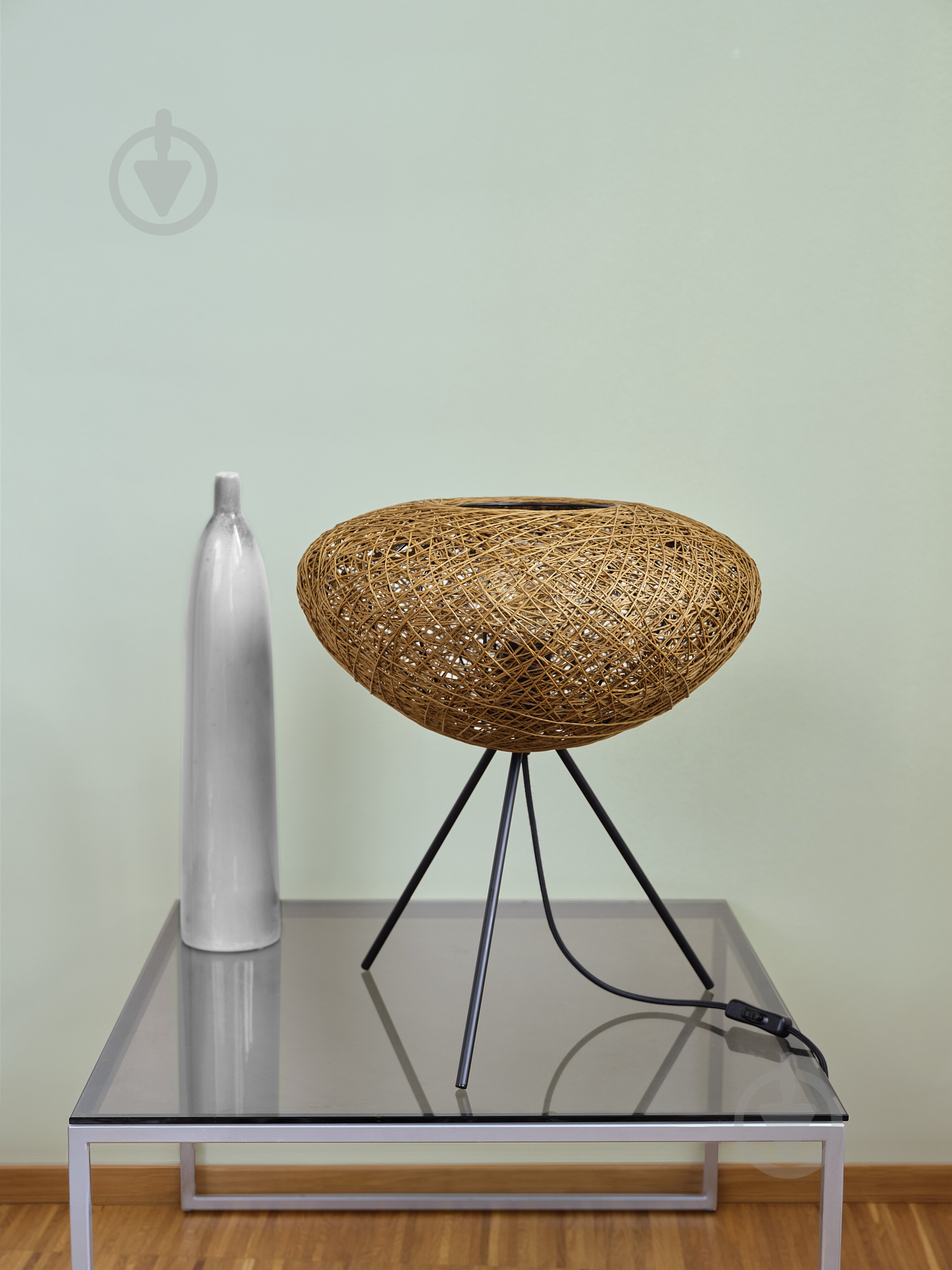 Настільна лампа декоративна Ledvance 1xE27 бежевий DECOR PAPER DROP table - фото 9