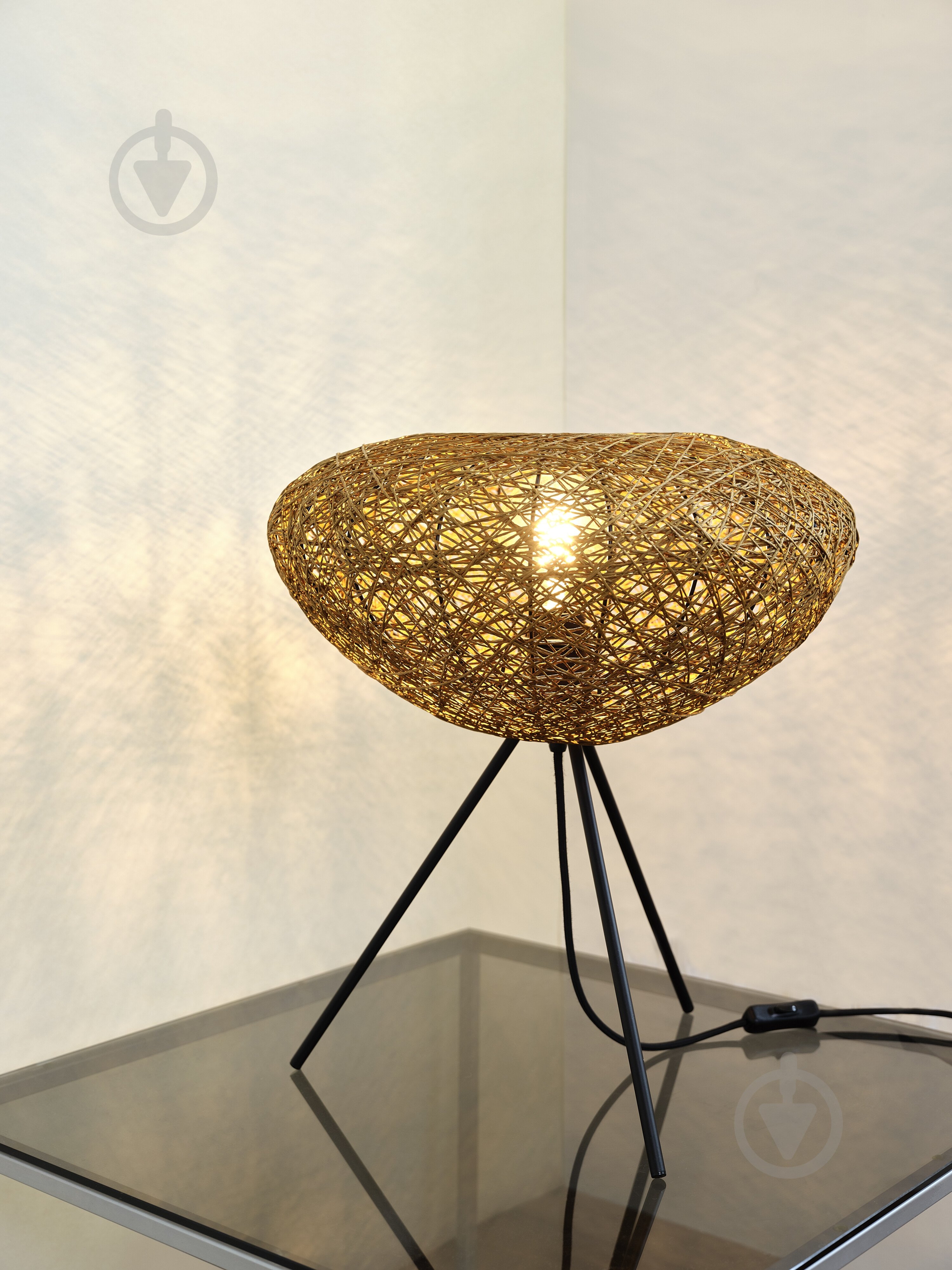 Настільна лампа декоративна Ledvance 1xE27 бежевий DECOR PAPER DROP table - фото 8