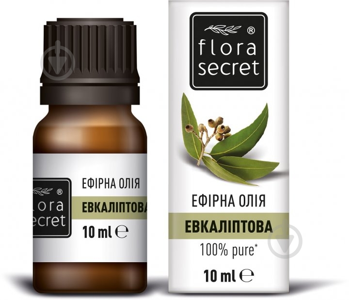 Ефірна олія Flora Secret евкаліптова 10 мл - фото 1