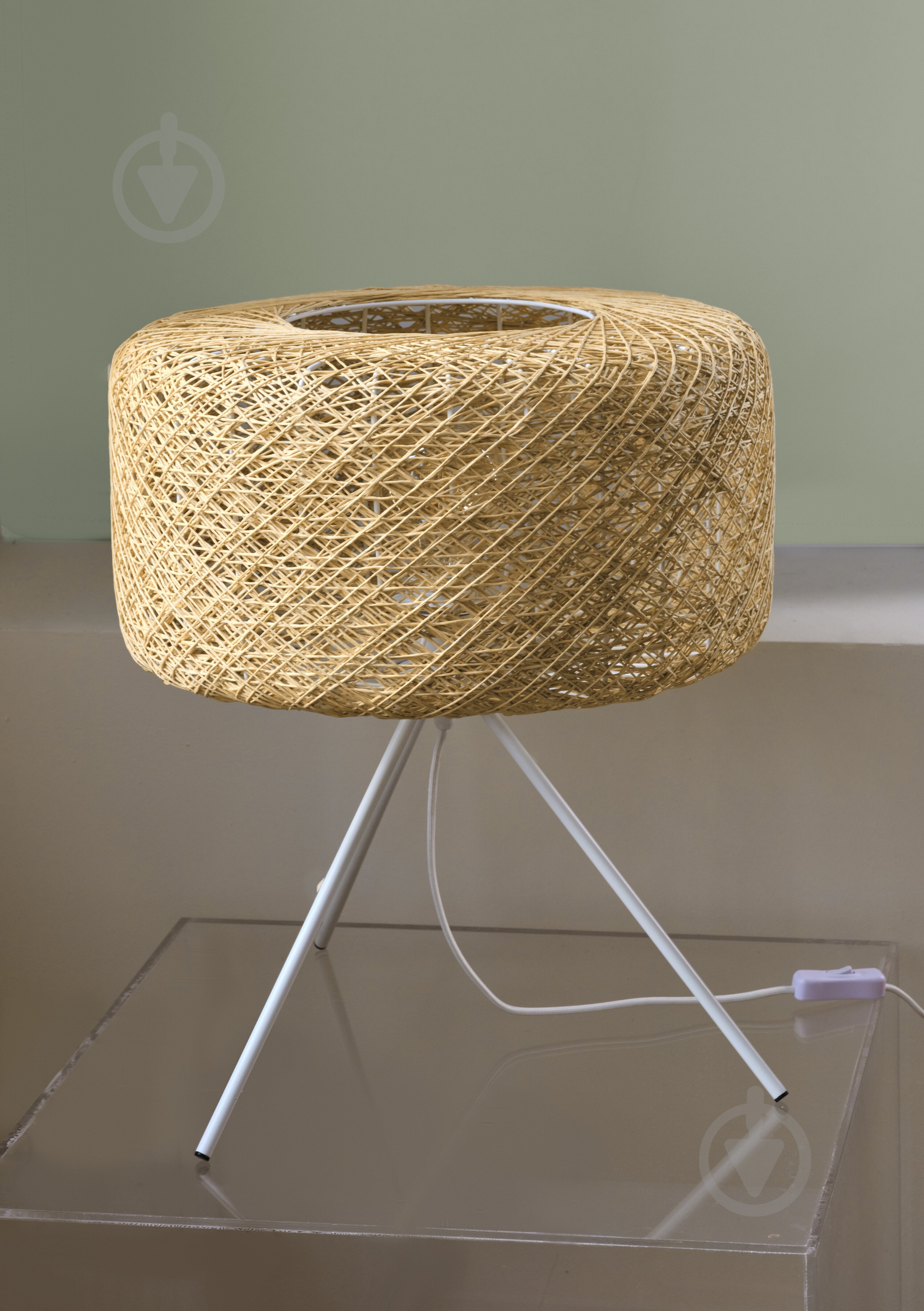 Настільна лампа декоративна Ledvance 1xE27 бежевий DECOR PAPER BALE table - фото 7