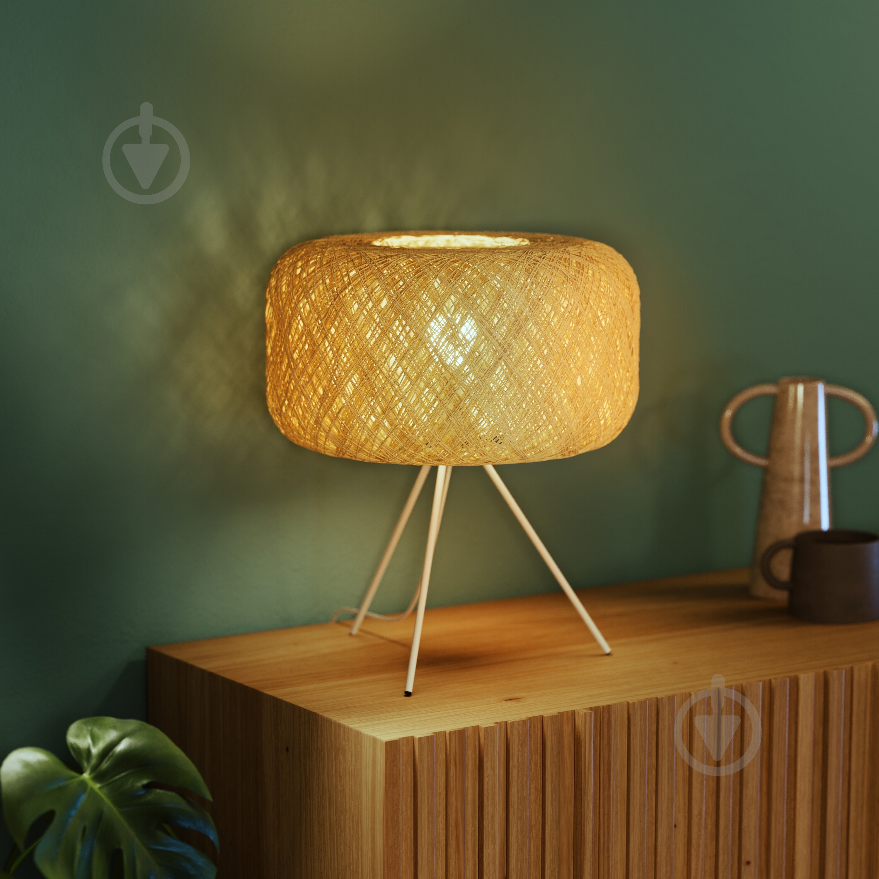 Настільна лампа декоративна Ledvance 1xE27 бежевий DECOR PAPER BALE table - фото 12