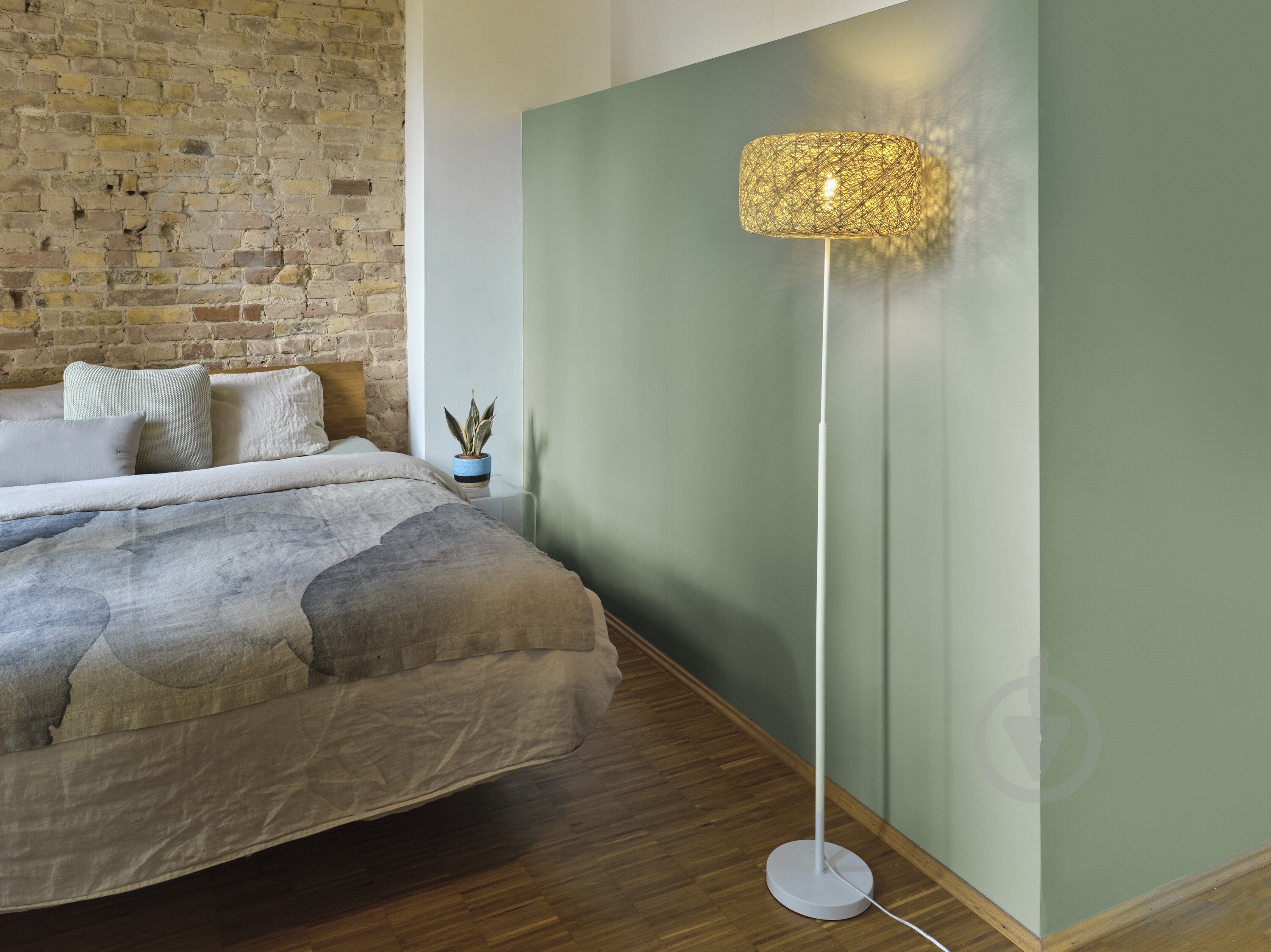 Торшер Ledvance E27 бежевий DECOR PAPER BALE floor - фото 12