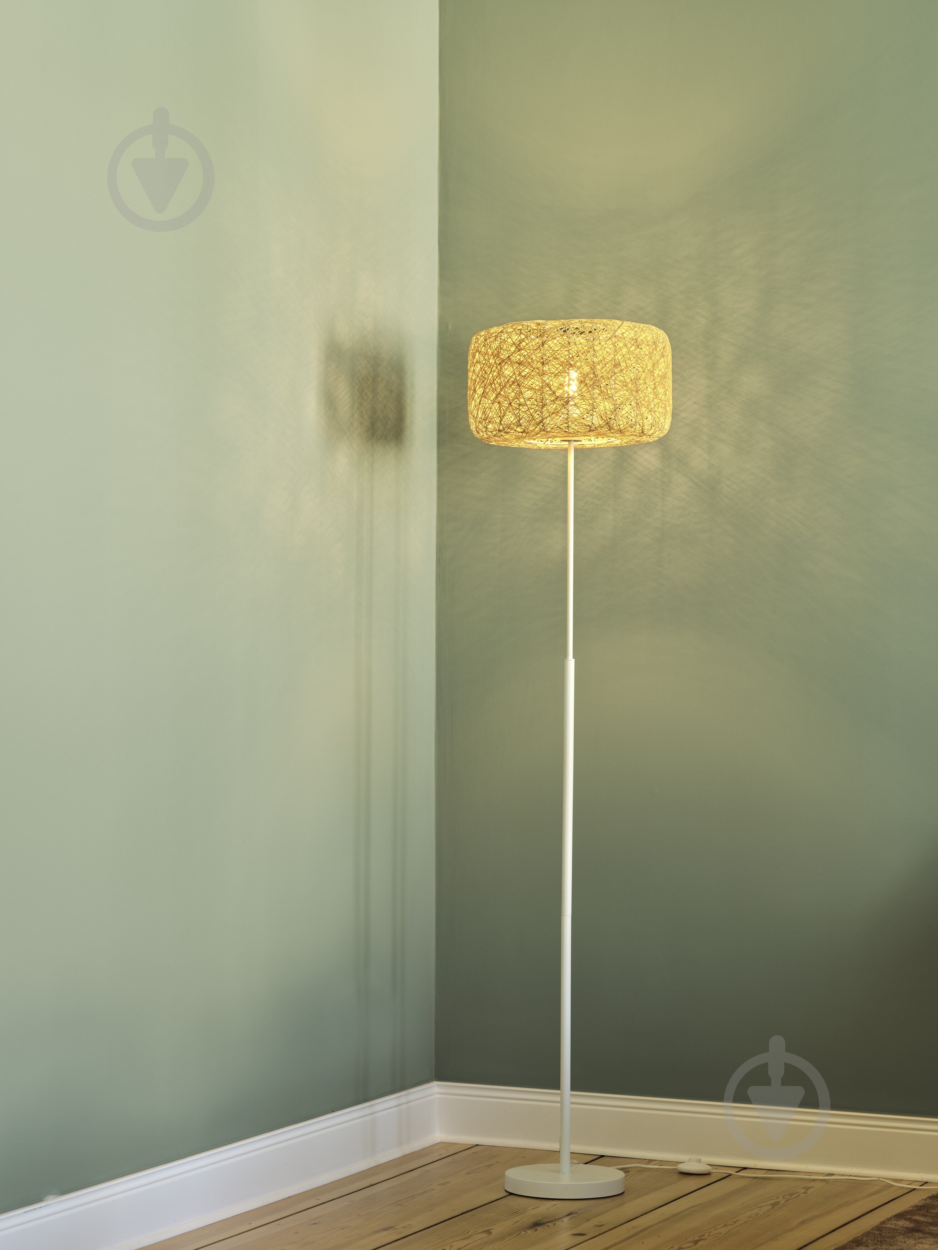 Торшер Ledvance E27 бежевий DECOR PAPER BALE floor - фото 10