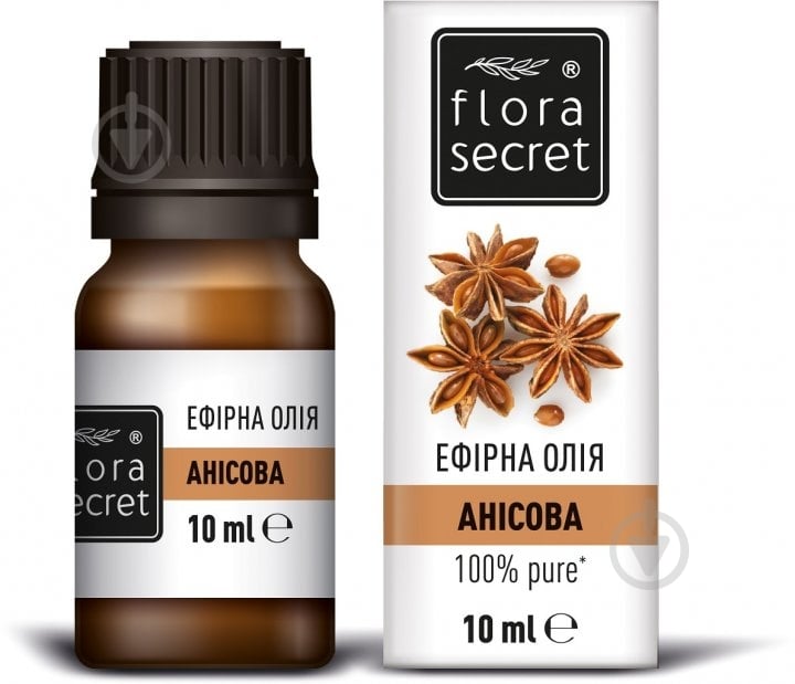 Ефірна олія Flora Secret анісова 10 мл - фото 1 Ефірна олія Flora Secret анісова 10 мл - фото 1