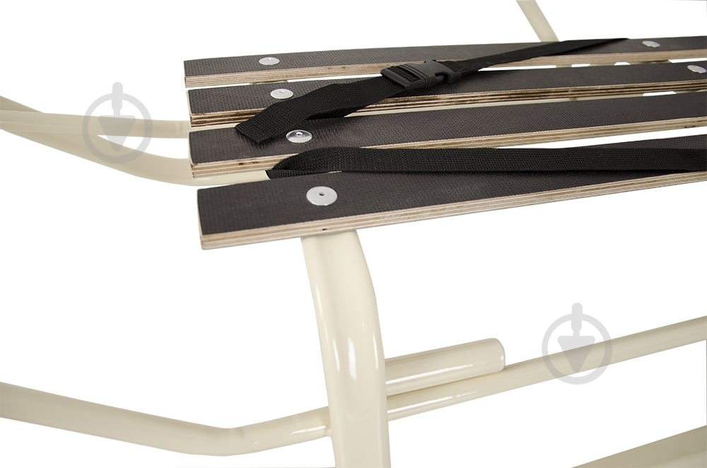 Санки Vitan " Комета " Айвори + спинка ( влогостойкая планка ) - фото 3