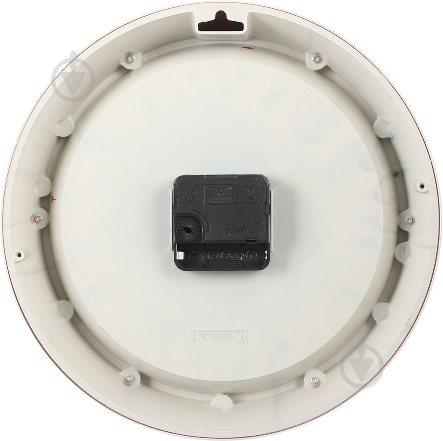 Часы настенные Class 25,5 см красный - фото 3