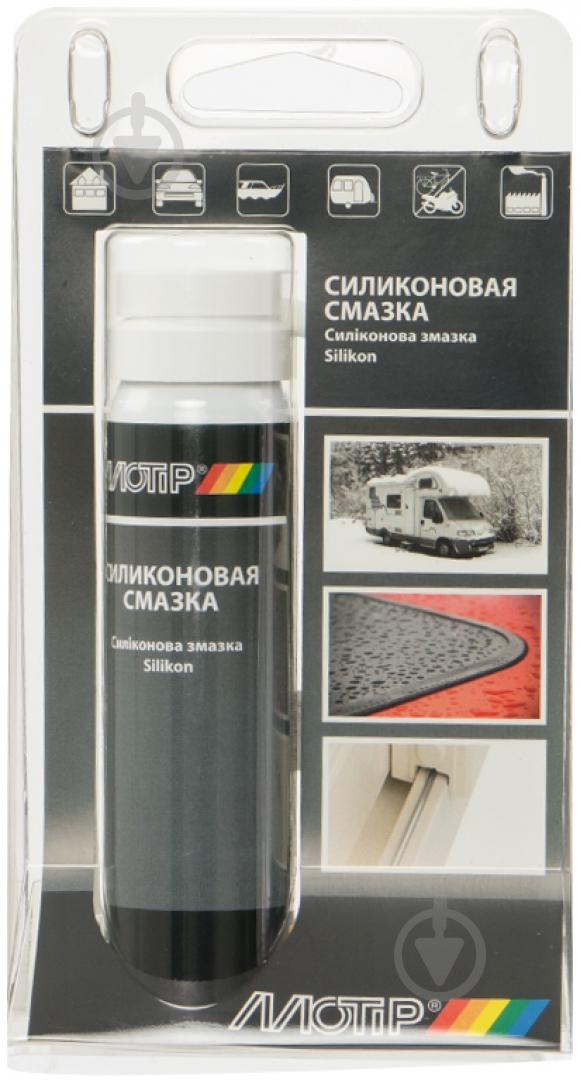 Смазка силиконовая Motip 75 мл - фото 2