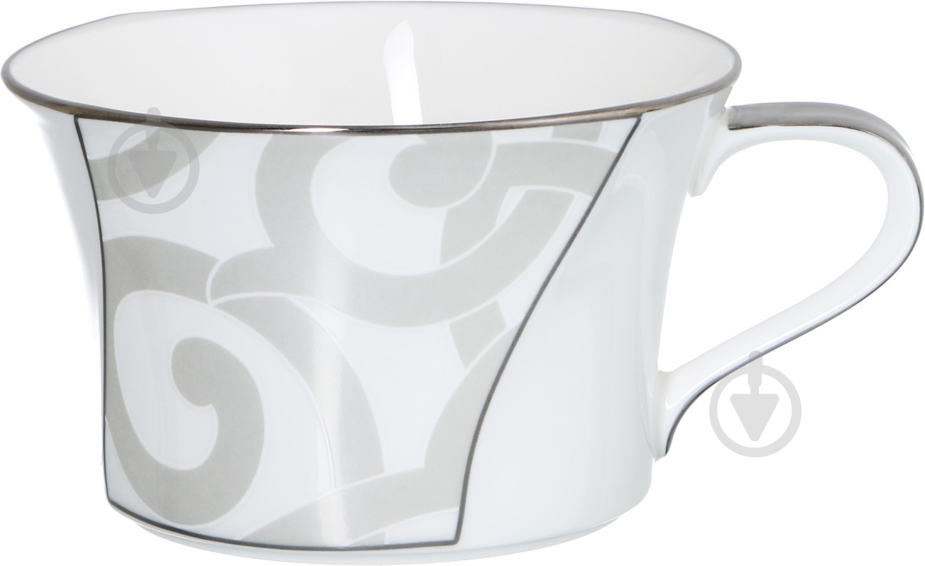 Чашка с блюдцем Narumi Gregory Platinum 330 мл - фото 3