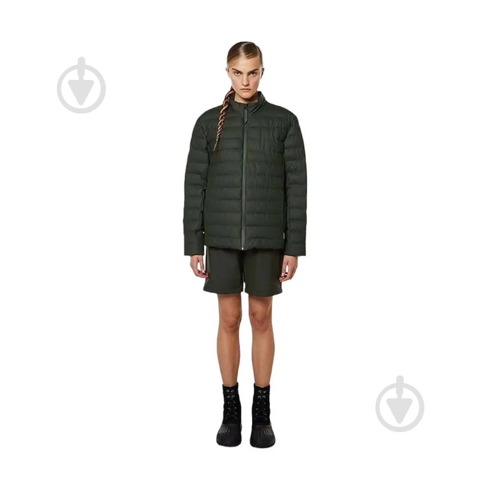 Куртка Rains Jackets 1543-Green р.2XL зеленая - фото 3 Куртка Rains Jackets 1543-Green р.2XL зеленая - фото 3