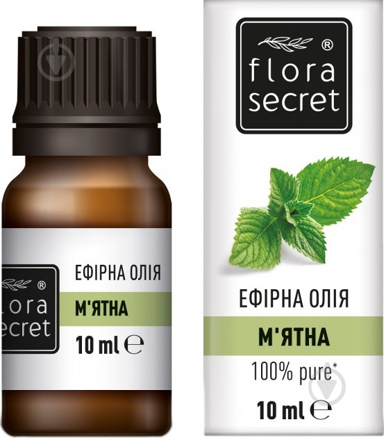 Эфирное масло Flora Secret мятное 10 мл - фото 1