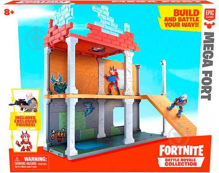 Игровой набор Fortnite МЕГАФОРТ - фото 1 Игровой набор Fortnite МЕГАФОРТ - фото 1