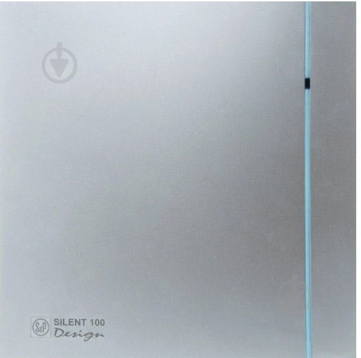 Витяжний вентилятор Soler&Palau SILENT-100 CHZ SILVER DESIGN-4C - фото 1