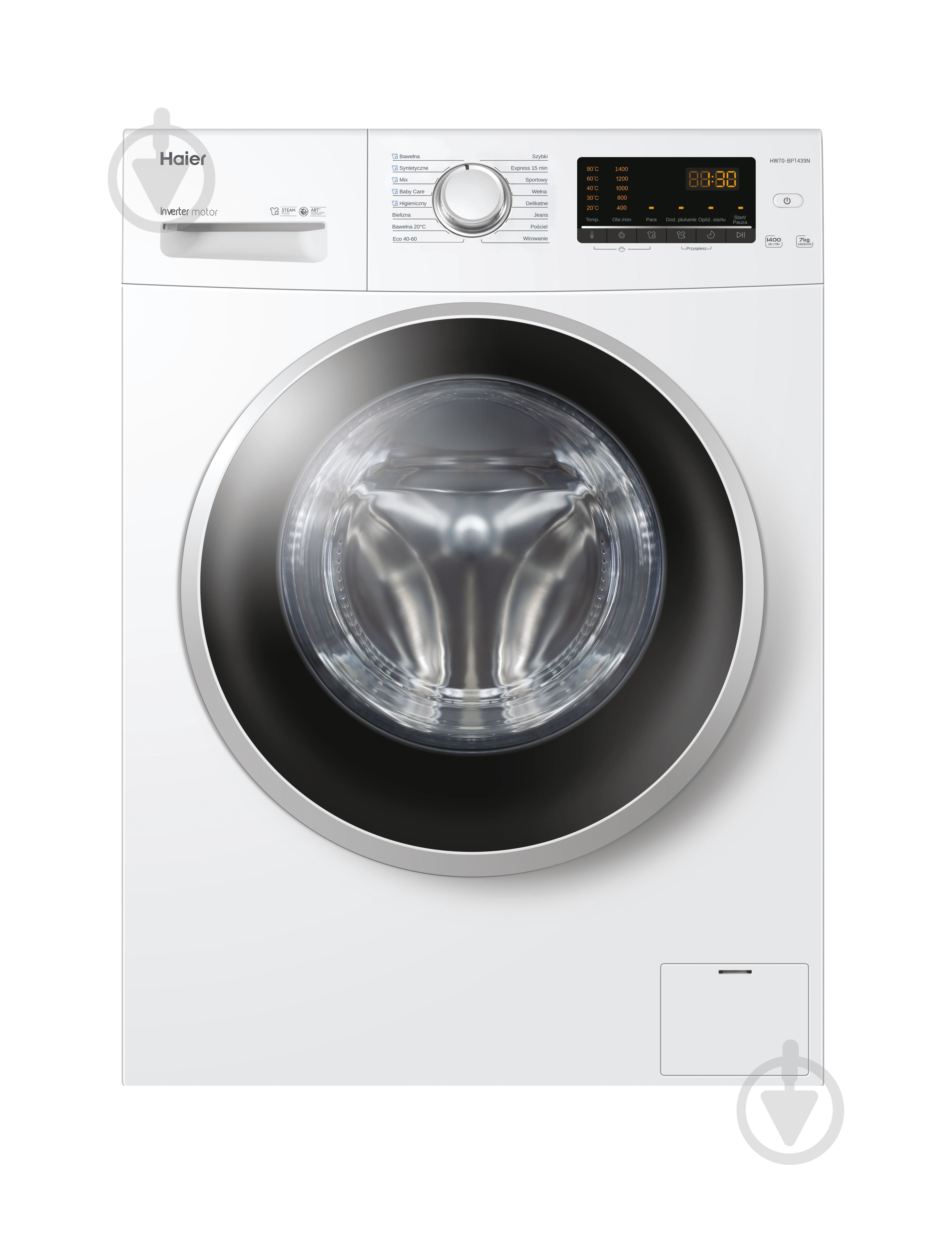 Стиральная машина Haier HW70-BP1439N-PL - фото 1 Стиральная машина Haier HW70-BP1439N-PL - фото 1