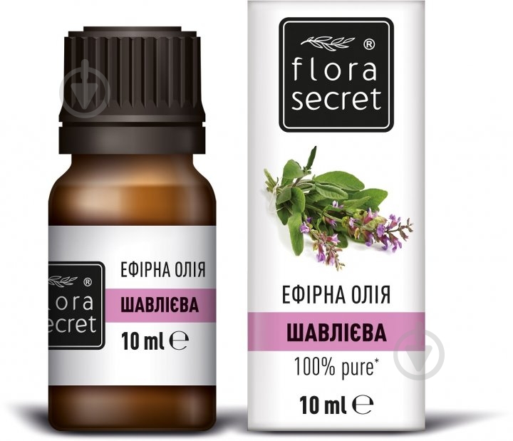 Эфирное масло Flora Secret шалфейное 10 мл - фото 1