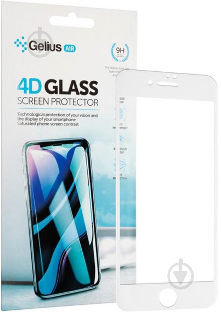 Защитное стекло Gelius Pro 4D для iPhone 7/8 White - фото 5
