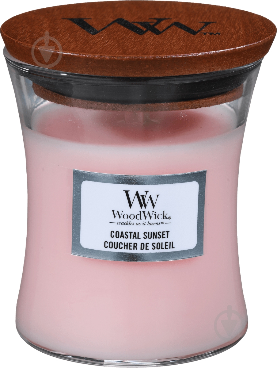 Свеча ароматическая Woodwick Mini Coastal Sunset 85 г - фото 1