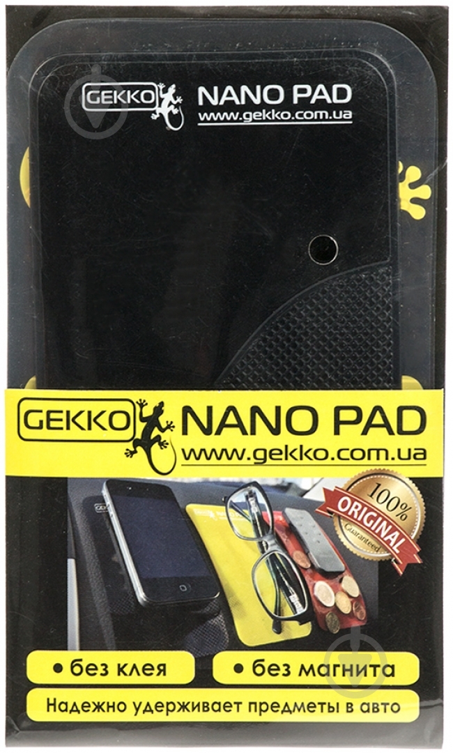 Коврик GEKKO NANO PAD черный - фото 3