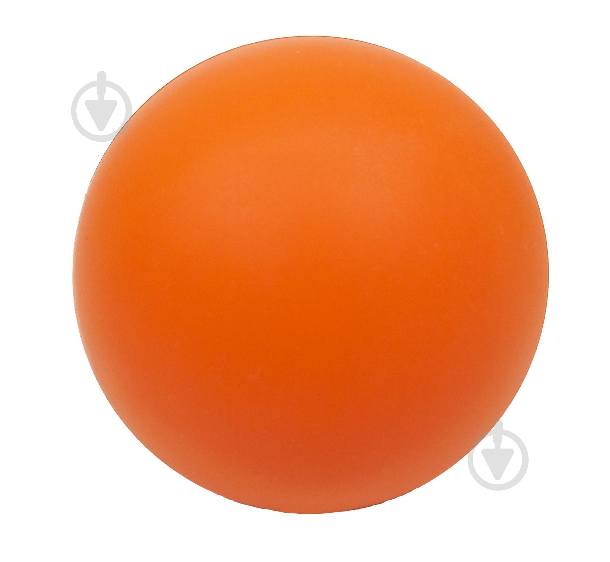 Масажний м'яч EasyFit одинарний каучуковий 6,5 см помаранчевий - фото 2 Масажний м'яч EasyFit одинарний каучуковий 6,5 см помаранчевий - фото 2