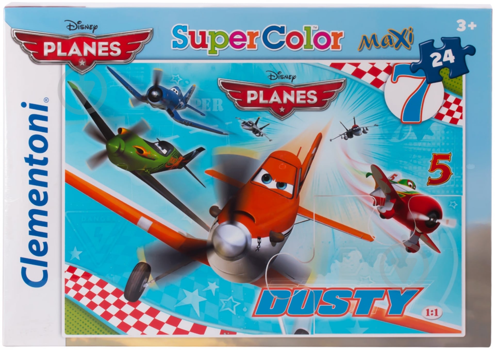 Пазл Clementoni MAXI Самолетики 24443 - фото 1