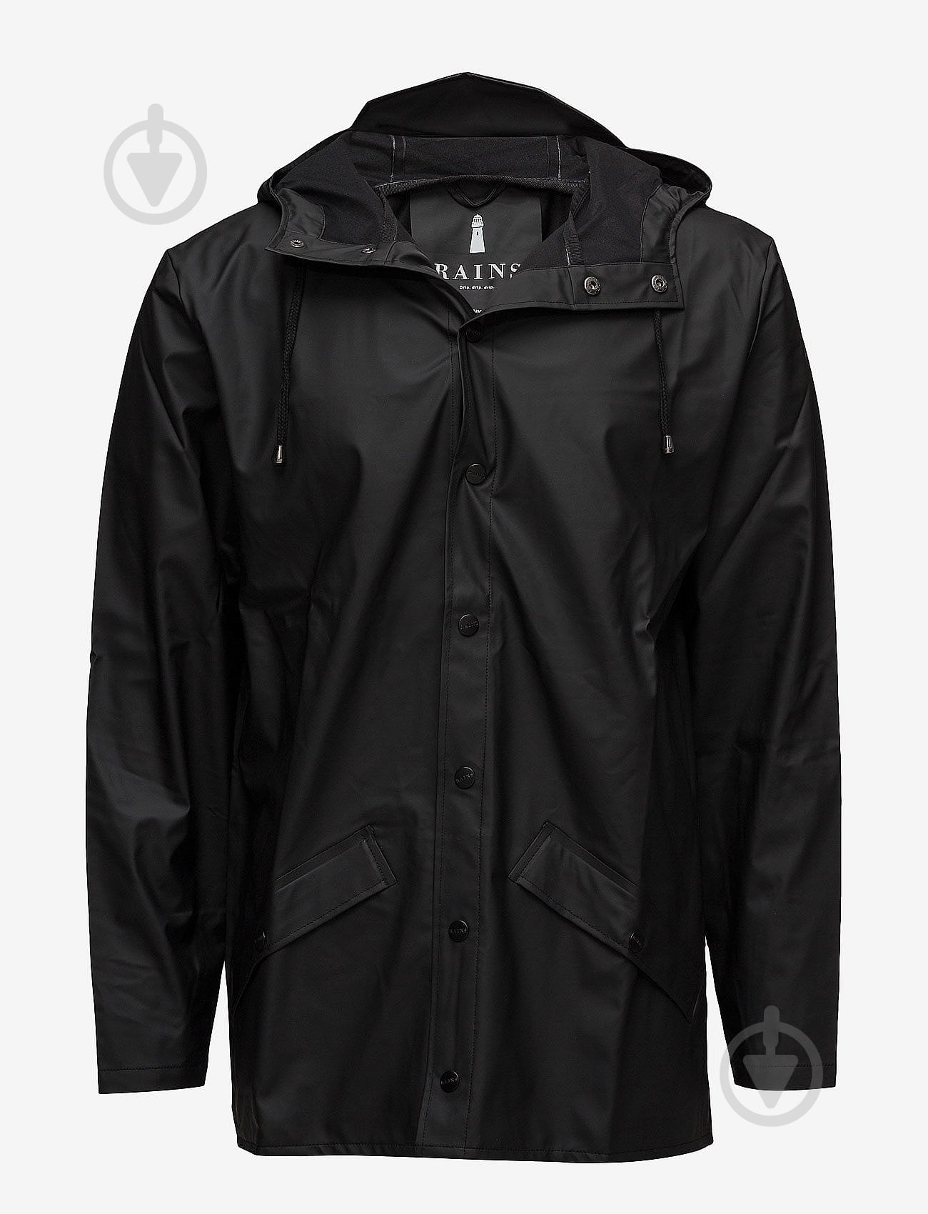 Куртка Rains 1201-Black р.2XL черная - фото 1
