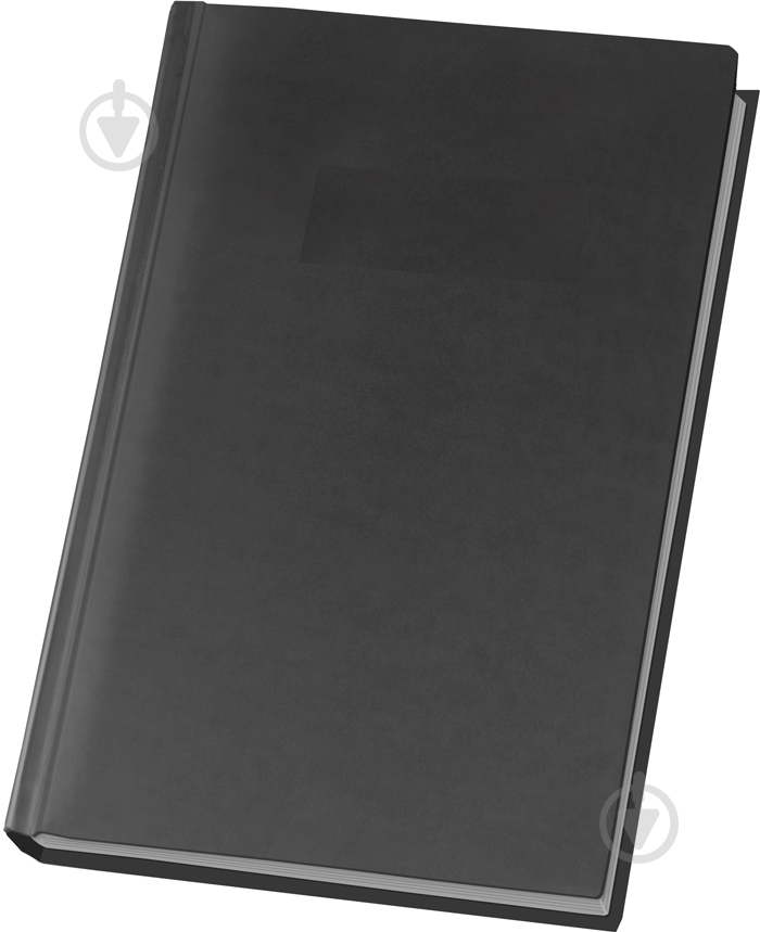 Ежедневник полудатированный черный линия Optima Perfect A5 O21769-01 - фото 1