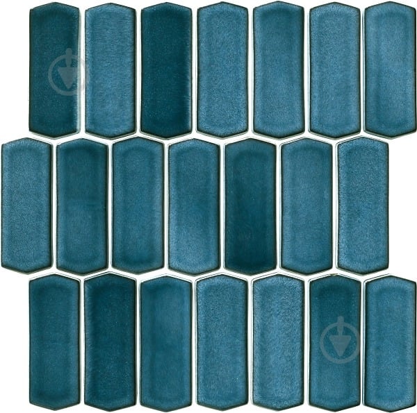 Мозаика Intermatex Silk Blue 30x28,5 см - фото 1 Мозаика Intermatex Silk Blue 30x28,5 см - фото 1