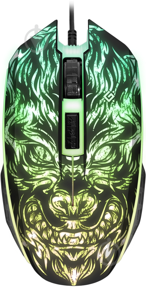 Мышь Defender Chaos GM-033 Black - фото 2 Мышь Defender Chaos GM-033 Black - фото 2