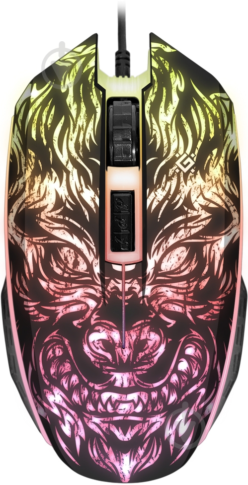 Мышь Defender Chaos GM-033 Black - фото 3 Мышь Defender Chaos GM-033 Black - фото 3