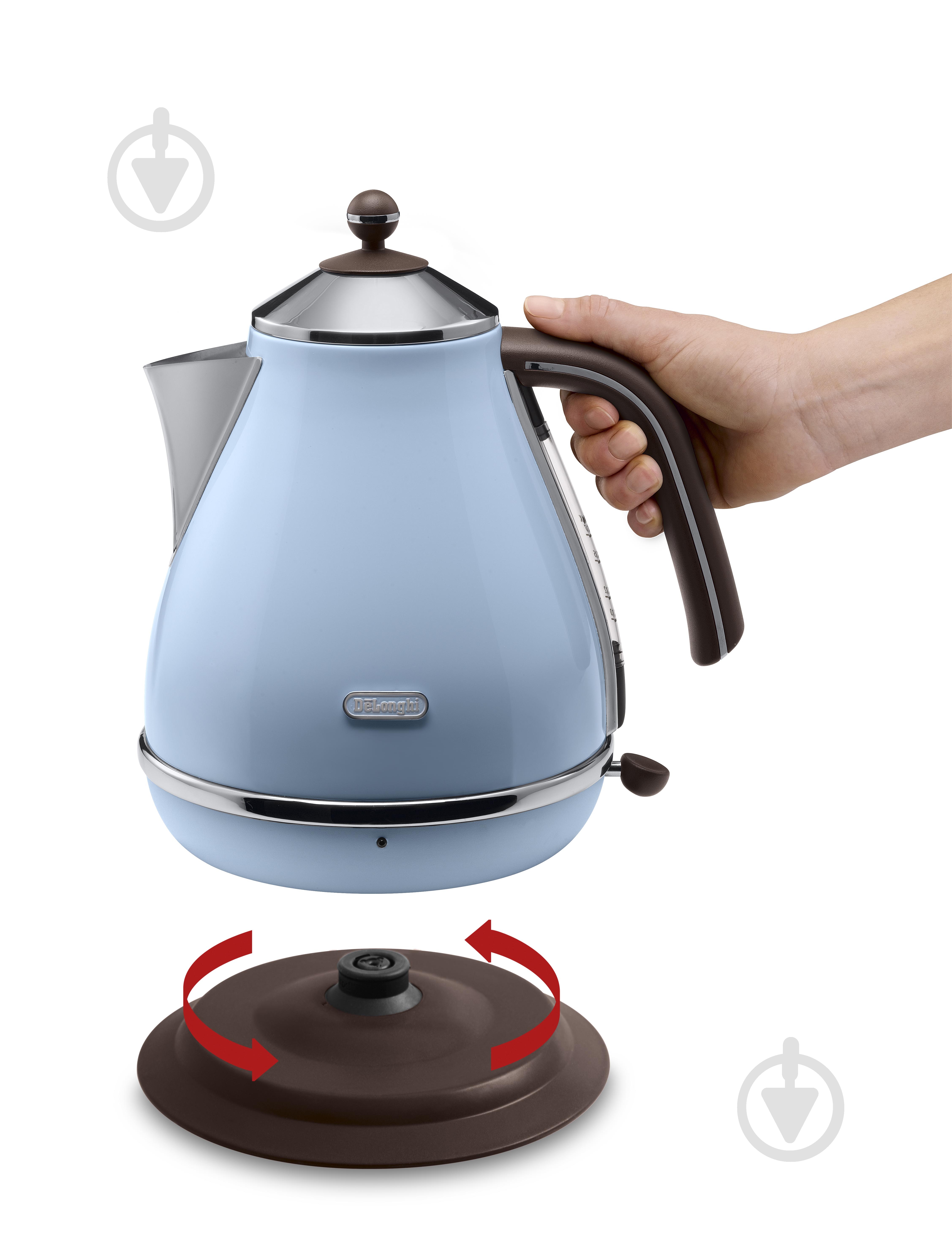 Електрочайник Delonghi KBOV2001.AZ Icona Vintage - фото 3