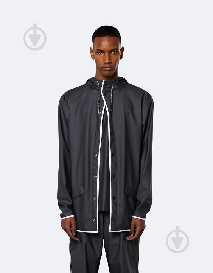 Куртка Rains JACKET 1201-BlackReflective р.L-XL - фото 1 Куртка Rains JACKET 1201-BlackReflective р.L-XL - фото 1