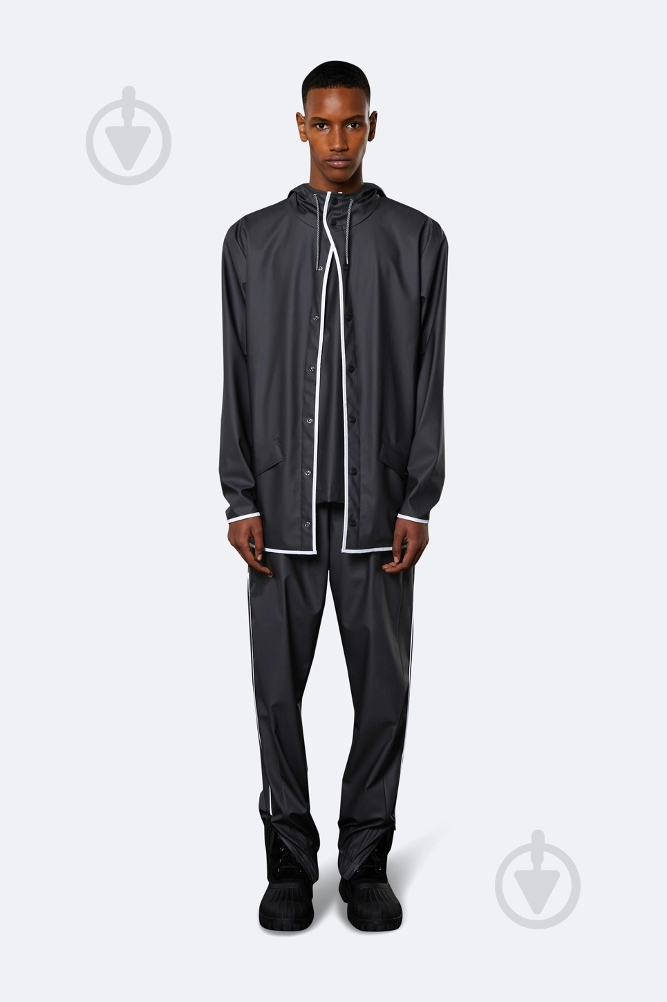 Куртка Rains JACKET 1201-BlackReflective р.L-XL - фото 2 Куртка Rains JACKET 1201-BlackReflective р.L-XL - фото 2