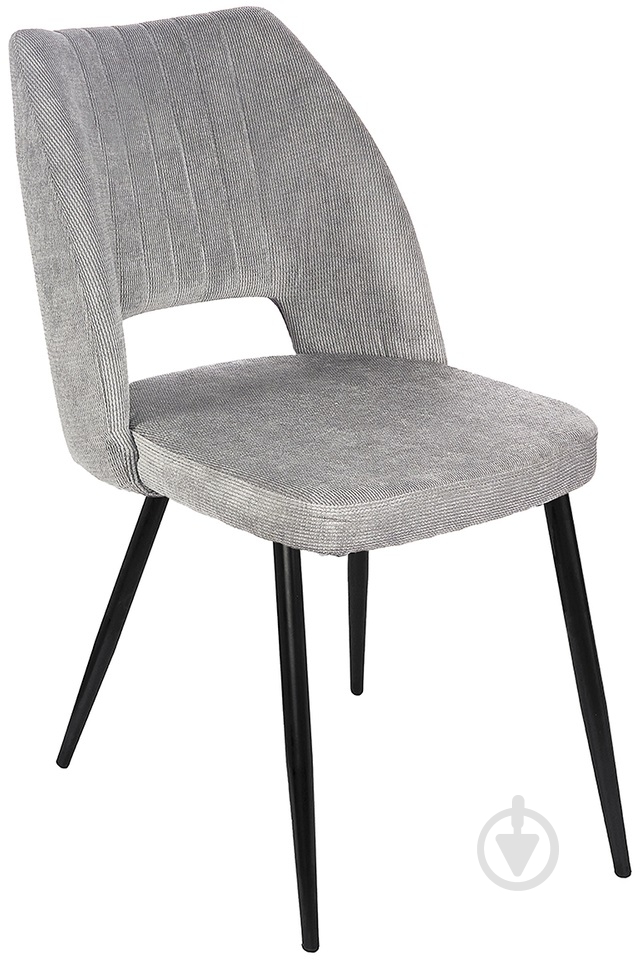 Стул Fly F8 серый / черный - фото 1