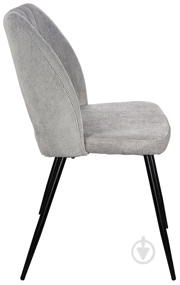 Стул Fly F8 серый / черный - фото 3