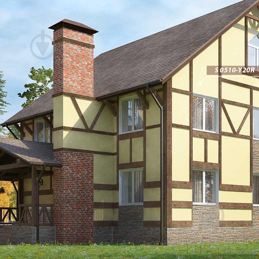 Краска cиликономодифицированная Feidal HIT Fassadenfarbe spezial мат белый 1 л - фото 3