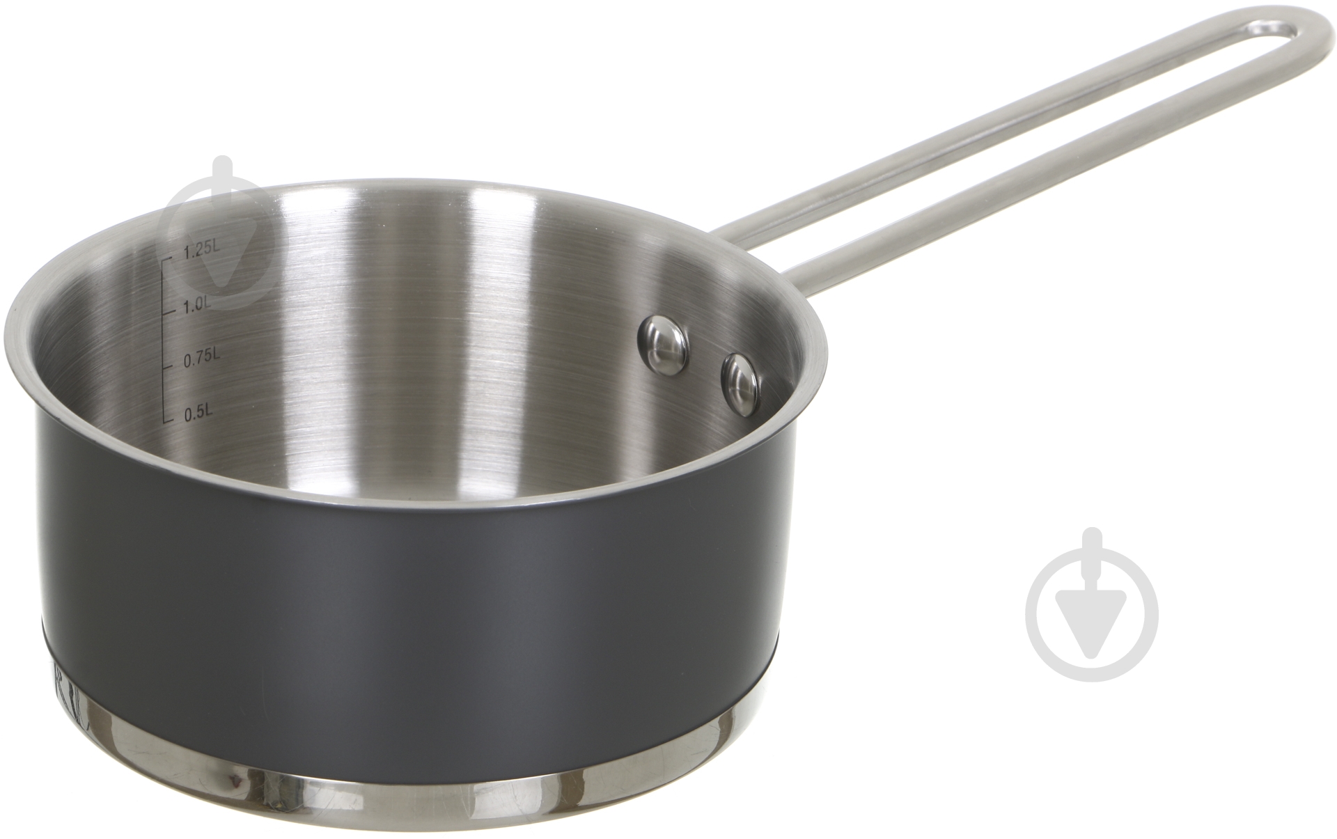 Ківш з кришкою Flamberg Graphite 1,5 л - фото 2