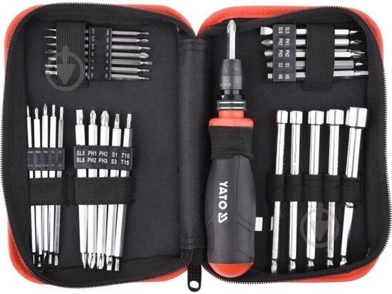 Набор бит и отвертка YATO YT-27940 - фото 1 Набор бит и отвертка YATO YT-27940 - фото 1