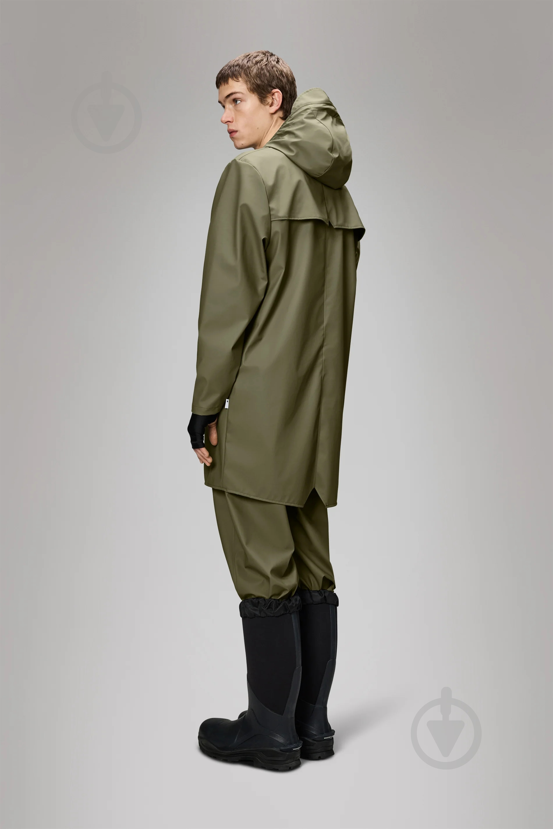 Куртка Rains Long Jacket 1202-Green р.M-L - фото 3 Куртка Rains Long Jacket 1202-Green р.M-L - фото 3